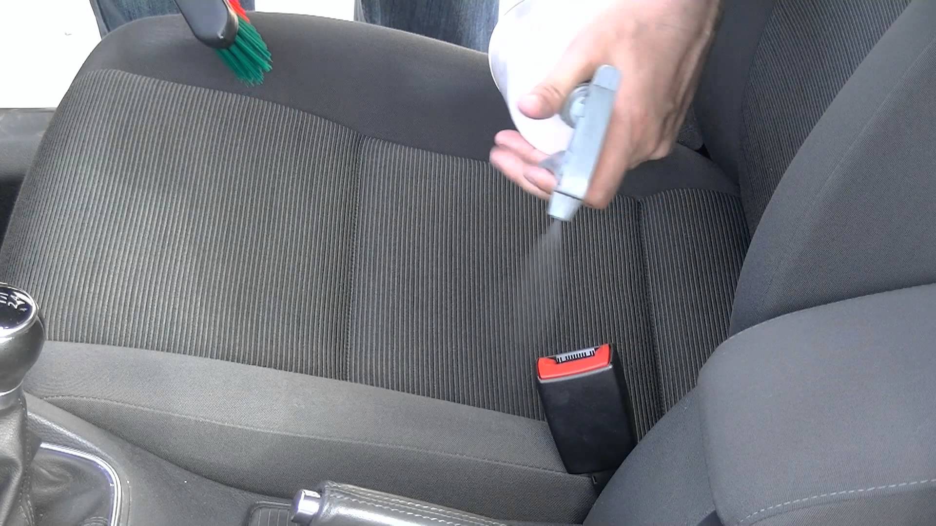 Limpieza del interior del coche