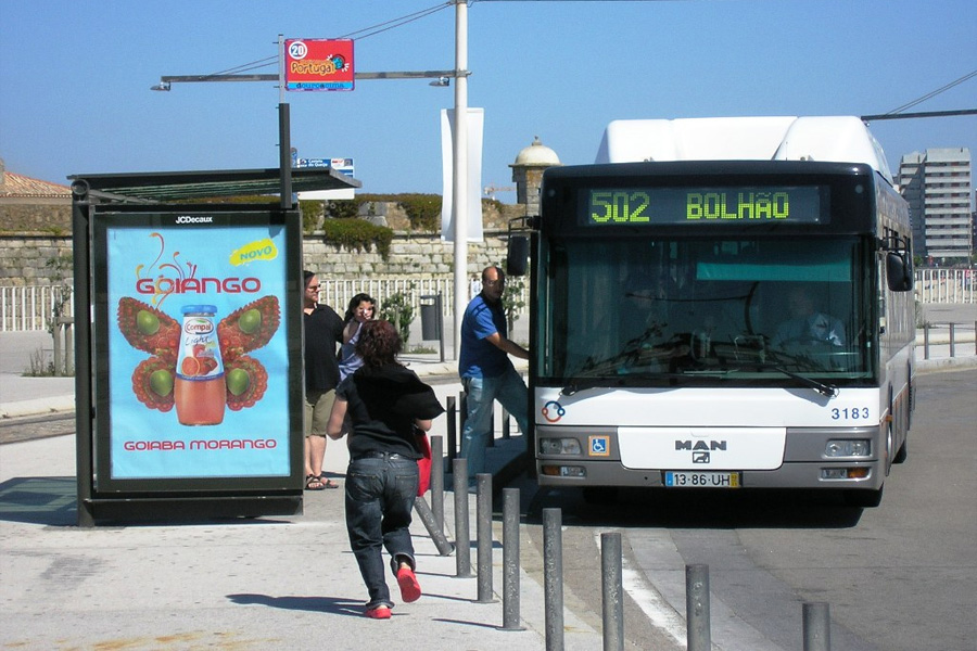A Oporto en Autobús