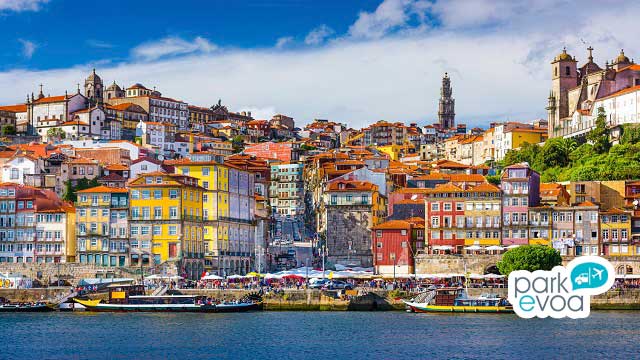 oporto duero fachadas edificios